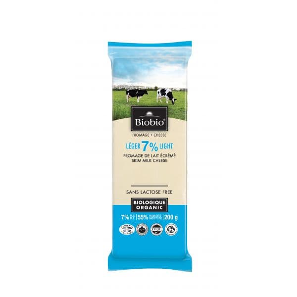 Fromage 7 % fait de lait écrémé