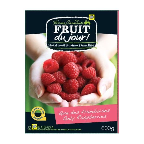 Framboises surgelées