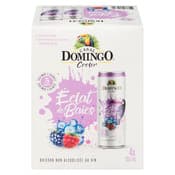Casal Domingo Boisson Non-Alcoolisée au Vin Cooler Éclat de Baies 4 x 355 ml
